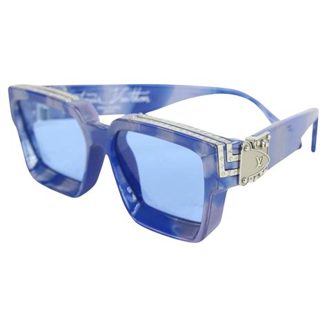 lv millionaire sunglasses blue|louis vuitton millionaire sunglasses original.